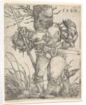 Footsoldier in front of a Tree, mid-17th century by Barthel Beham