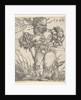 Footsoldier in front of a Tree, mid-17th century by Barthel Beham