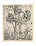 Footsoldier in front of a Tree, mid-17th century by Barthel Beham