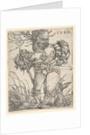 Footsoldier in front of a Tree, mid-17th century by Barthel Beham