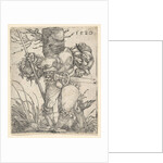 Footsoldier in front of a Tree, mid-17th century by Barthel Beham
