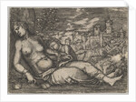 Der Welt Lauf, early 16th century by Barthel Beham