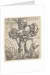 Bending Soldier Leaning against a Tree, 1520 by Barthel Beham