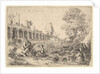 Corsica seated before satyrs on the bank of a river, from a pair of plates for Battista Gu…, 1640 by Bartholomeus Breenbergh