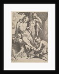 Oreads Removing a Thorn from a Satyr's Foot, 1590 by Bartholomeus Spranger/Jan Muller