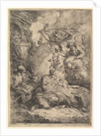 The Nativity with Angels, 1650-57 by Bartolomeo Biscaino