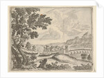 Francesco I d'Este Drives Troops Back Outside of Reggiano, from L'Idea di un Principe ed E…, 1659 by Bartolomeo Fenice