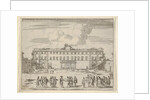 Francesco I d'Este Builds the Palazzo di Sassuolo, from L'Idea di un Principe ed Eroe Cris…, 1659 by Bartolomeo Fenice