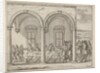 Francesco I d'Este Sustains Himself While on His War Campaign, from L'Idea di un Principe …, 1659 by Bartolomeo Fenice/Jean Sauve
