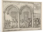 Francesco I d'Este Sustains Himself While on His War Campaign, from L'Idea di un Principe …, 1659 by Bartolomeo Fenice/Jean Sauve
