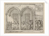 Francesco I d'Este Sustains Himself While on His War Campaign, from L'Idea di un Principe …, 1659 by Bartolomeo Fenice/Jean Sauve