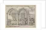 Francesco I d'Este Sustains Himself While on His War Campaign, from L'Idea di un Principe …, 1659 by Bartolomeo Fenice/Jean Sauve