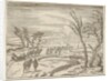 Francesco I d'Este, Despite his Discomfort, Displays his Piety While Traveling in the Snow…, 1659 by Bartolomeo Fenice