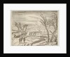 Francesco I d'Este, Despite his Discomfort, Displays his Piety While Traveling in the Snow…, 1659 by Bartolomeo Fenice