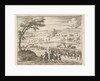 Francesco I d'Este Freely Crosses the Po and Takes Up his Sword Against Troops in the Viny…, 1659 by Bartolomeo Fenice/Jean Sauve