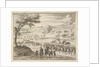 Francesco I d'Este Freely Crosses the Po and Takes Up his Sword Against Troops in the Viny…, 1659 by Bartolomeo Fenice/Jean Sauve