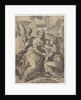 Madonna and Child with Saints by Battista del Moro