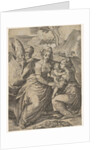 Madonna and Child with Saints by Battista del Moro