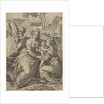 Madonna and Child with Saints by Battista del Moro