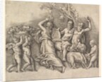 A Bacchanal, 1530-61 by Battista Franco Veneziano