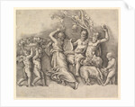 A Bacchanal, 1530-61 by Battista Franco Veneziano