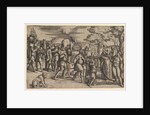Melchizadek Offering Bread and Wine to Abraham, ca. 1547 by Battista Franco Veneziano