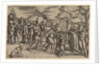 Melchizadek Offering Bread and Wine to Abraham, ca. 1547 by Battista Franco Veneziano