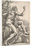 John the Baptist Preaching in the Wilderness by Battista Franco Veneziano