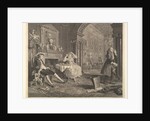 Marriage A-la-Mode, Plate II, April 1, 1745 by Bernard Baron