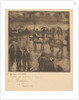 Impressions of Rain, Rouen, 1883 by Camille Pissarro