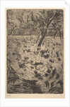 The Cabbage Field, ca. 1880 by Camille Pissarro