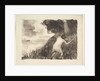 Bather Standing Among Grasses at the Shore, ca. 1894 by Camille Pissarro