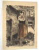 Woman Arranging Her Hair, 1894 by Camille Pissarro