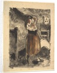 Woman Arranging Her Hair, 1894 by Camille Pissarro