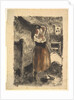 Woman Arranging Her Hair, 1894 by Camille Pissarro
