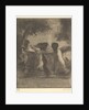 Four Bathers, 1895 by Camille Pissarro