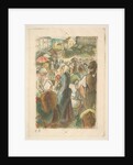 The Market at Gisors: Rue Cappeville, 1894-95 by Camille Pissarro