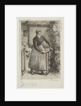Woman at the Gate, 1889 by Camille Pissarro