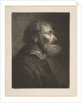 An Old Man in Profile, 1761 by William Baillie