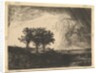 The Three Trees, after Rembrandt, 1758 by William Baillie