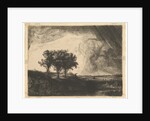 The Three Trees, after Rembrandt, 1758 by William Baillie