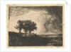 The Three Trees, after Rembrandt, 1758 by William Baillie