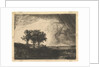 The Three Trees, after Rembrandt, 1758 by William Baillie