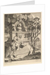Frontispiece to the Catalogue of Pictures Exhibited in Spring Garden, May 7, 1761 by Charles Grignion