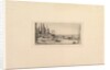 Passerelle du Pont-au-Change, après l'incendie de 162 by Charles Meryon