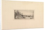 Passerelle du Pont-au-Change, après l'incendie de 162 by Charles Meryon
