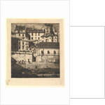 The Mortuary, Paris, 1854 by Charles Meryon