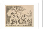 Three Putti Dancing to a Piper, March 1, 1780 by Charles Reuben Ryley