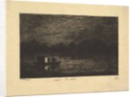 Night Voyage, from the series, Voyage en Bateau, 1861 by Charles Francois Daubigny