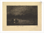 Night Voyage, from the series, Voyage en Bateau, 1861 by Charles Francois Daubigny